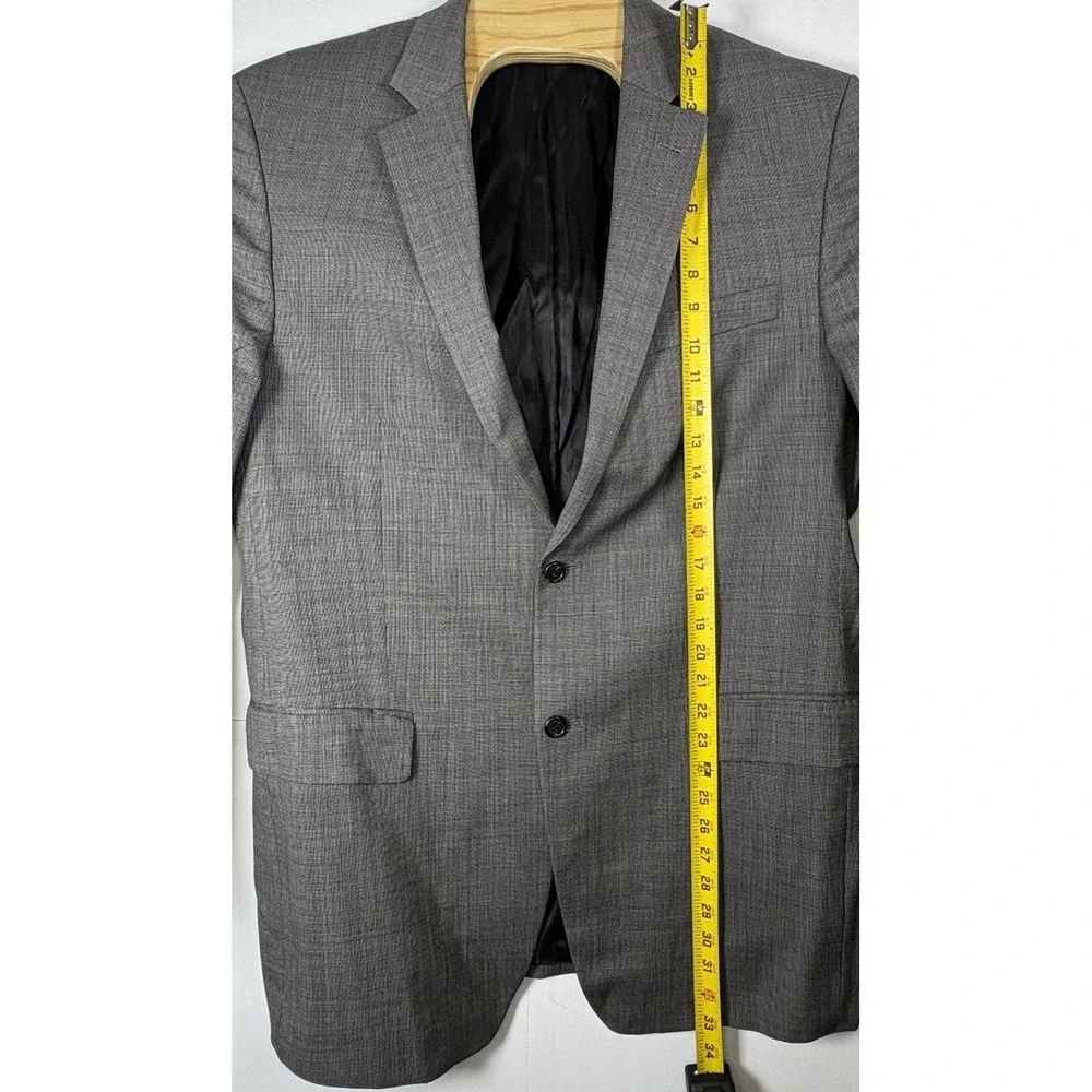Michael Kors Men's Gray Wool Sport Coat Blazer Jacket Suits Size 42L‎